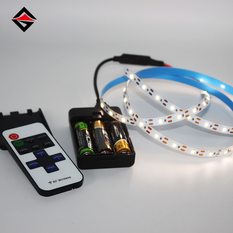 فروش داغ جعبه باتری USB 5 ولت نوار چراغ چراغ LED با راه دور
