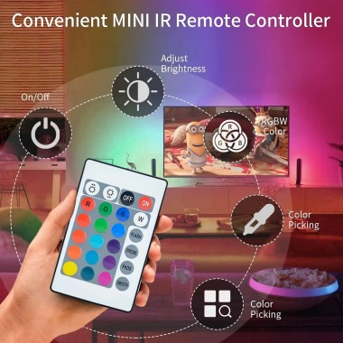 نوارهای نوری RGB چند رنگ را می توان تنظیم کرد؟