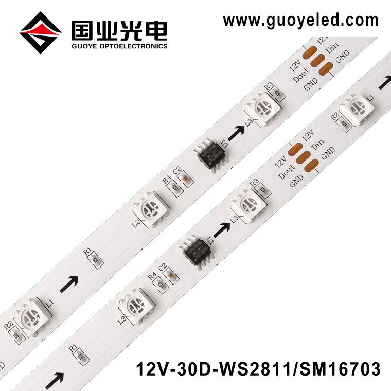 نور نواری led Ws2811 پیکسل